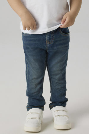 slim fit jeans vintage dark blue denim