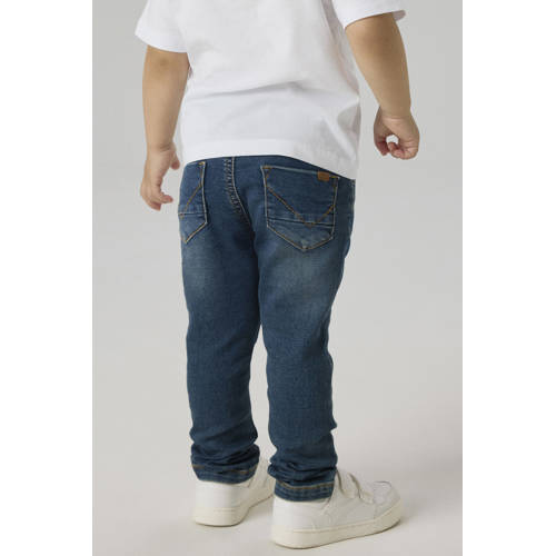 NAME IT MINI slim fit jeans vintage dark blue denim afbeelding