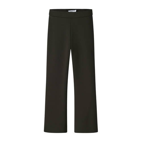 NAME IT KIDS bootcut legging donkerbruin afbeelding
