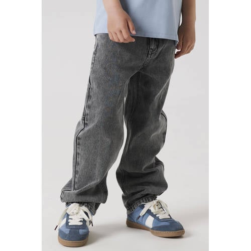 NAME IT KIDS straight fit jeans medium grey denim afbeelding
