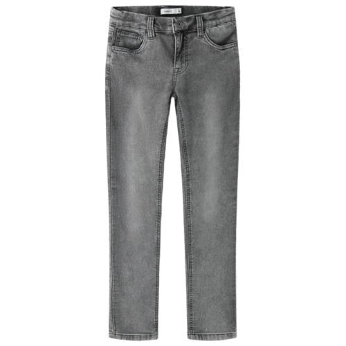 NAME IT KIDS slim fit jeans medium grey denim afbeelding