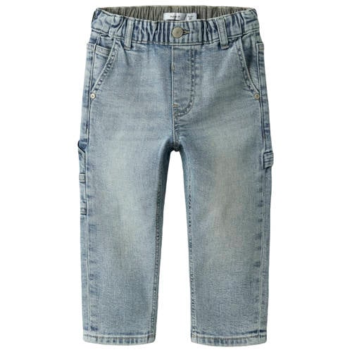 NAME IT MINI loose fit jeans light blue denim afbeelding