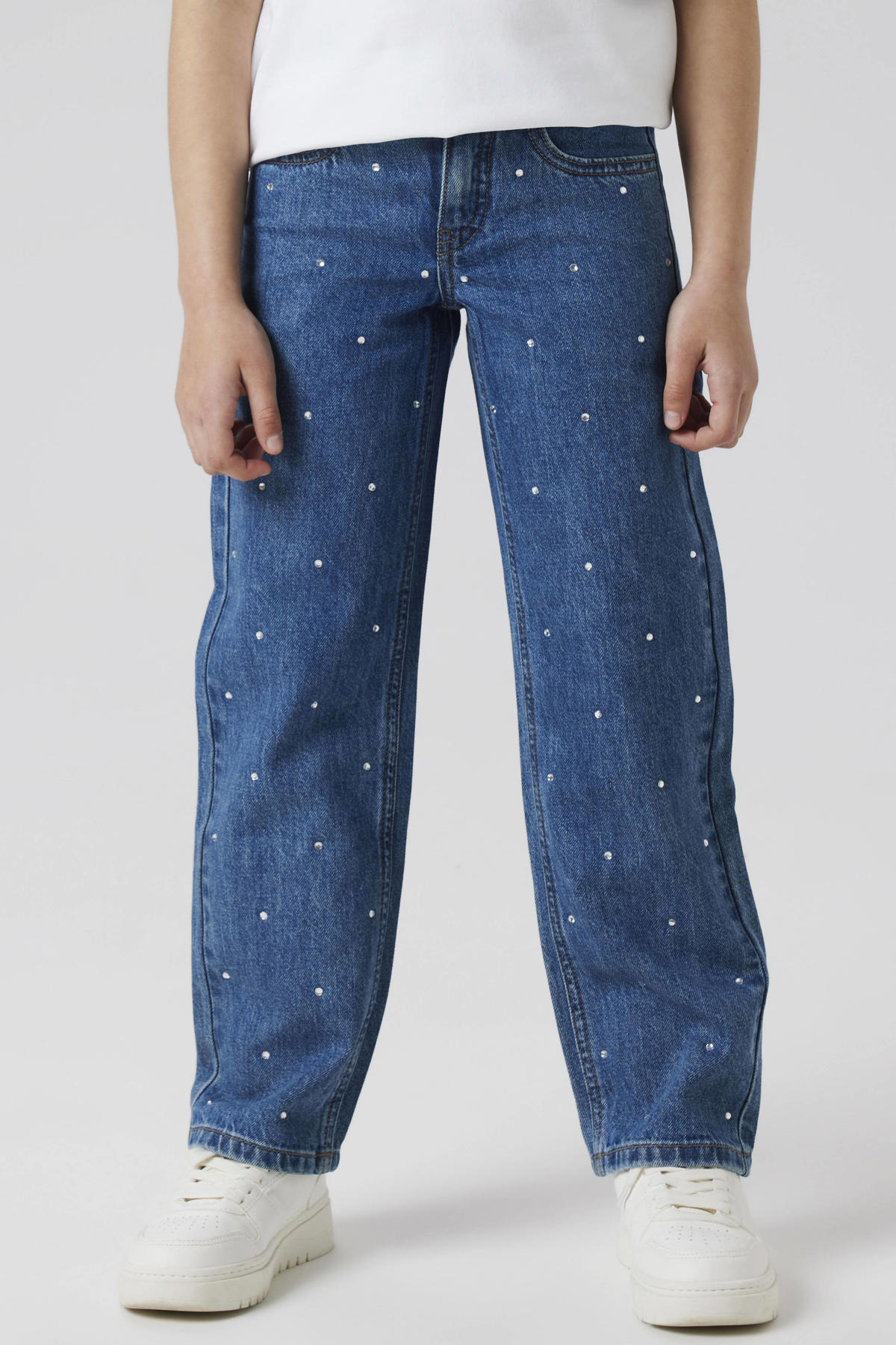 LMTD NLFTUNIZZA DNM LW STRAIGHT PANT NOOS Blau Für Mädchen | Kids Brand LMTD NLFTUNIZZA DNM LW STRAIGHT PANT NOOS Blau Für Mädchen | Kids Brand