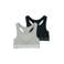 NAME IT KIDS bh top - zwart/grijs melange (set van 2)