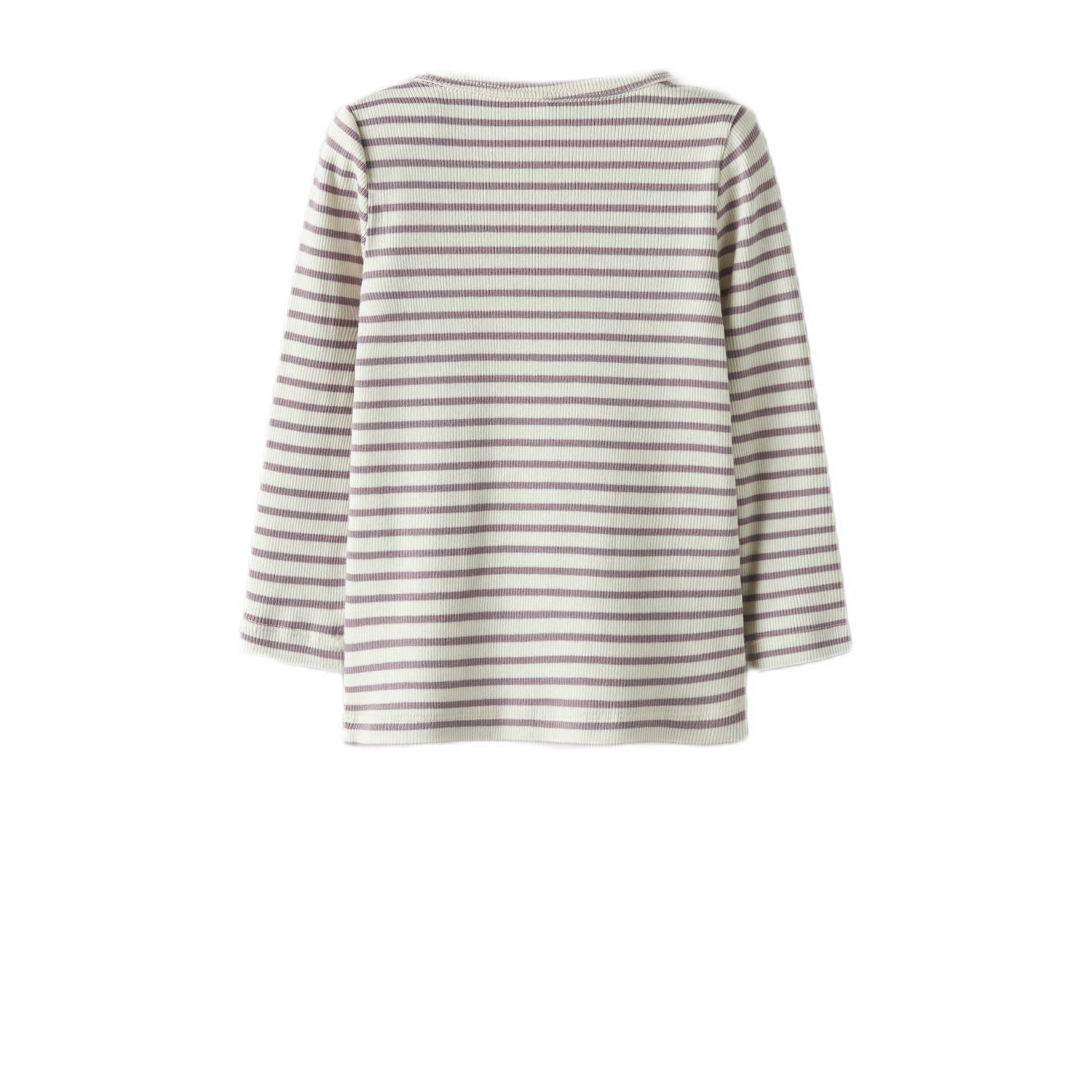 NAME IT MINI longsleeve gebreid paars ecru