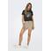 ONLY relaxed regular waist casual short zand