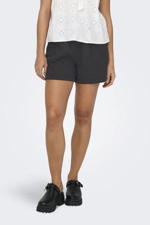 relaxed regular waist casual short grijs