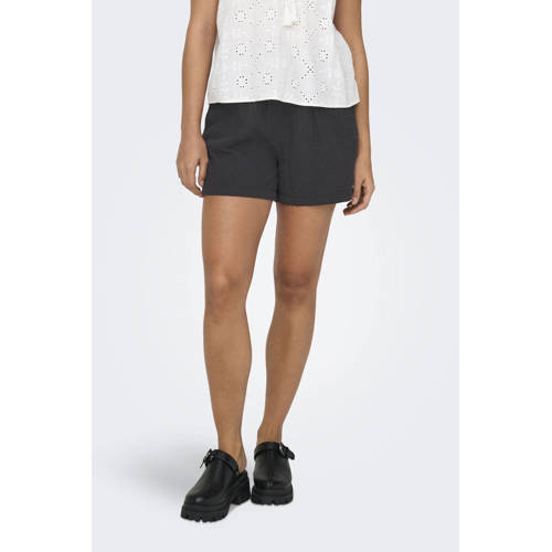 ONLY relaxed regular waist casual short grijs afbeelding