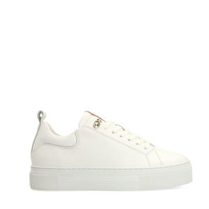 leren sneakers wit