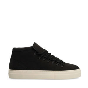 nubuck sneakers zwart