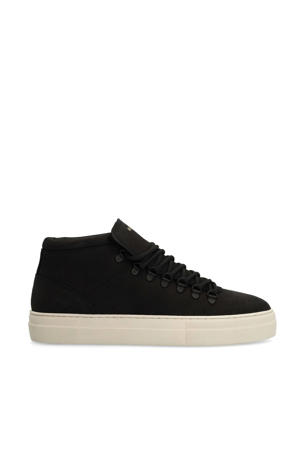 nubuck sneakers zwart