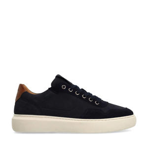 nubuck sneakers donkerblauw