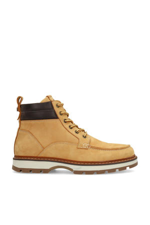 nubuck veterboots oker