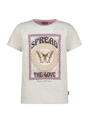 T-shirt grijs melange