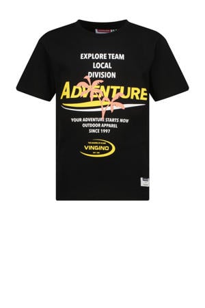 T-shirt zwart