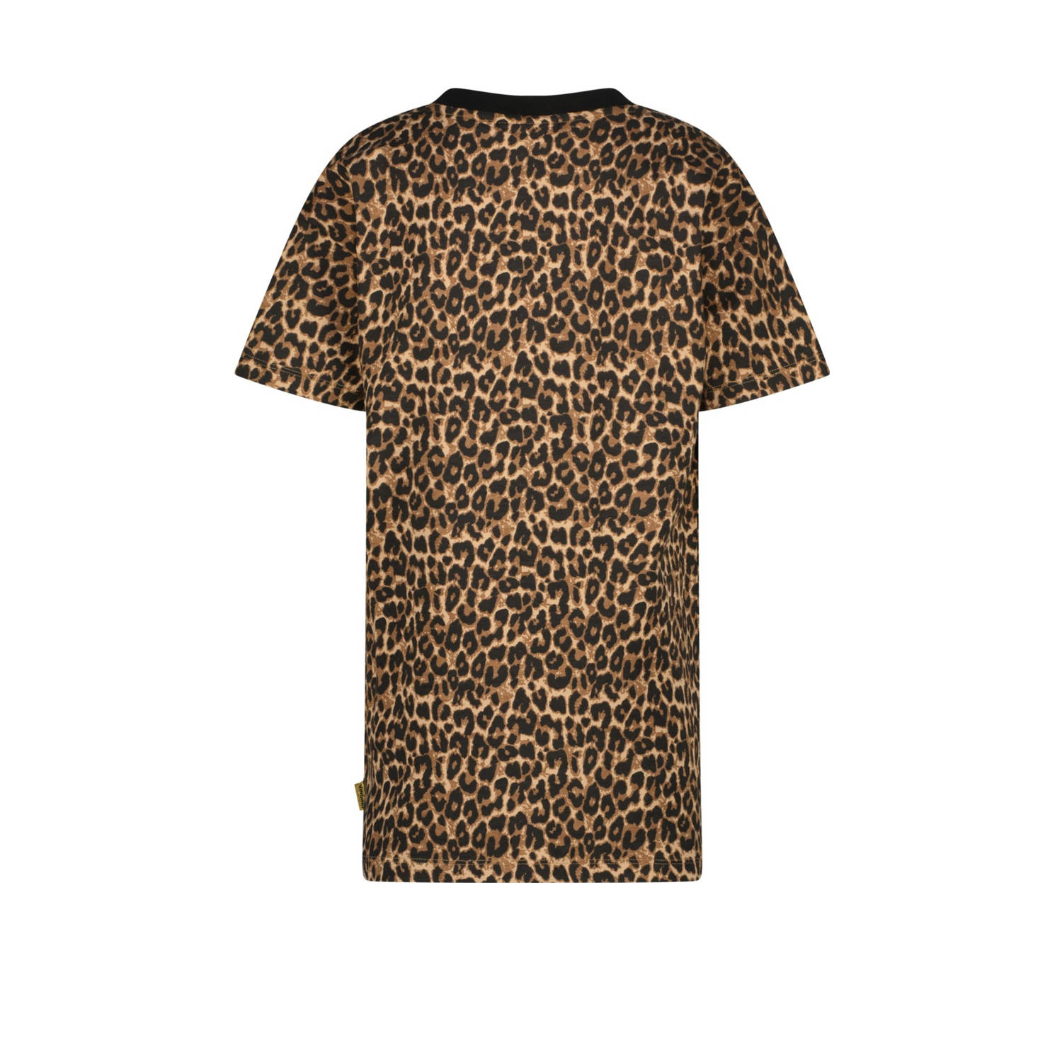 Vingino t-shirtjurk bruin