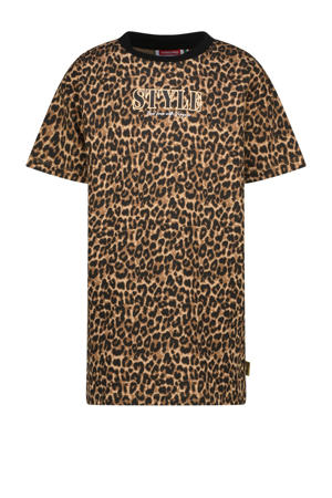 t-shirtjurk bruin