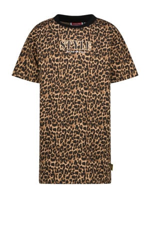 t-shirtjurk bruin