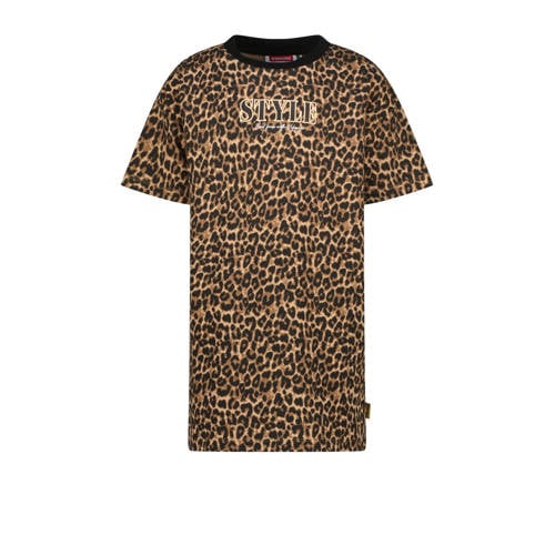 Vingino t-shirtjurk bruin afbeelding