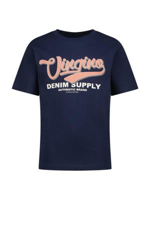 T-shirt donkerblauw