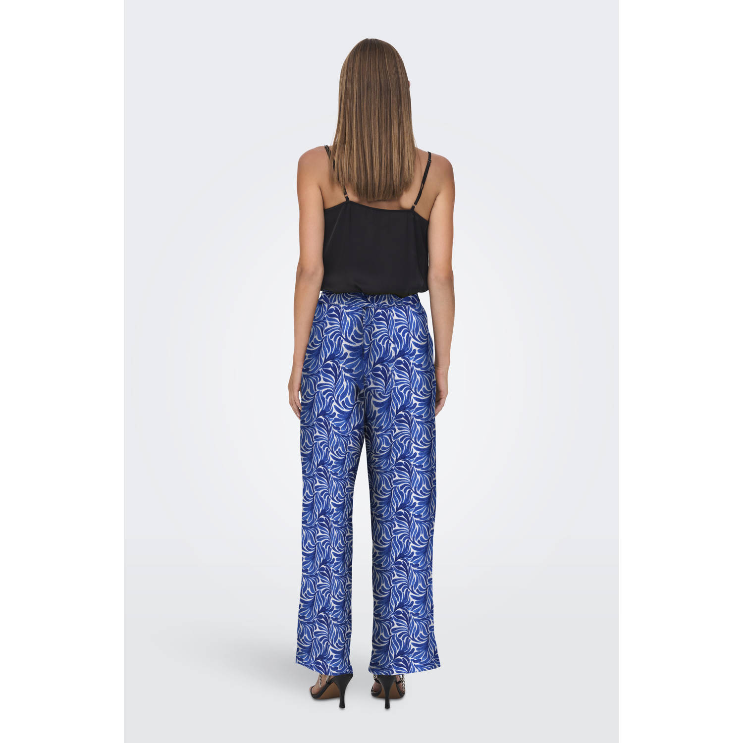 ONLY regular waist palazzo broek