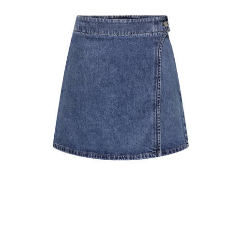 ONLY denim skort medium blue denim afbeelding