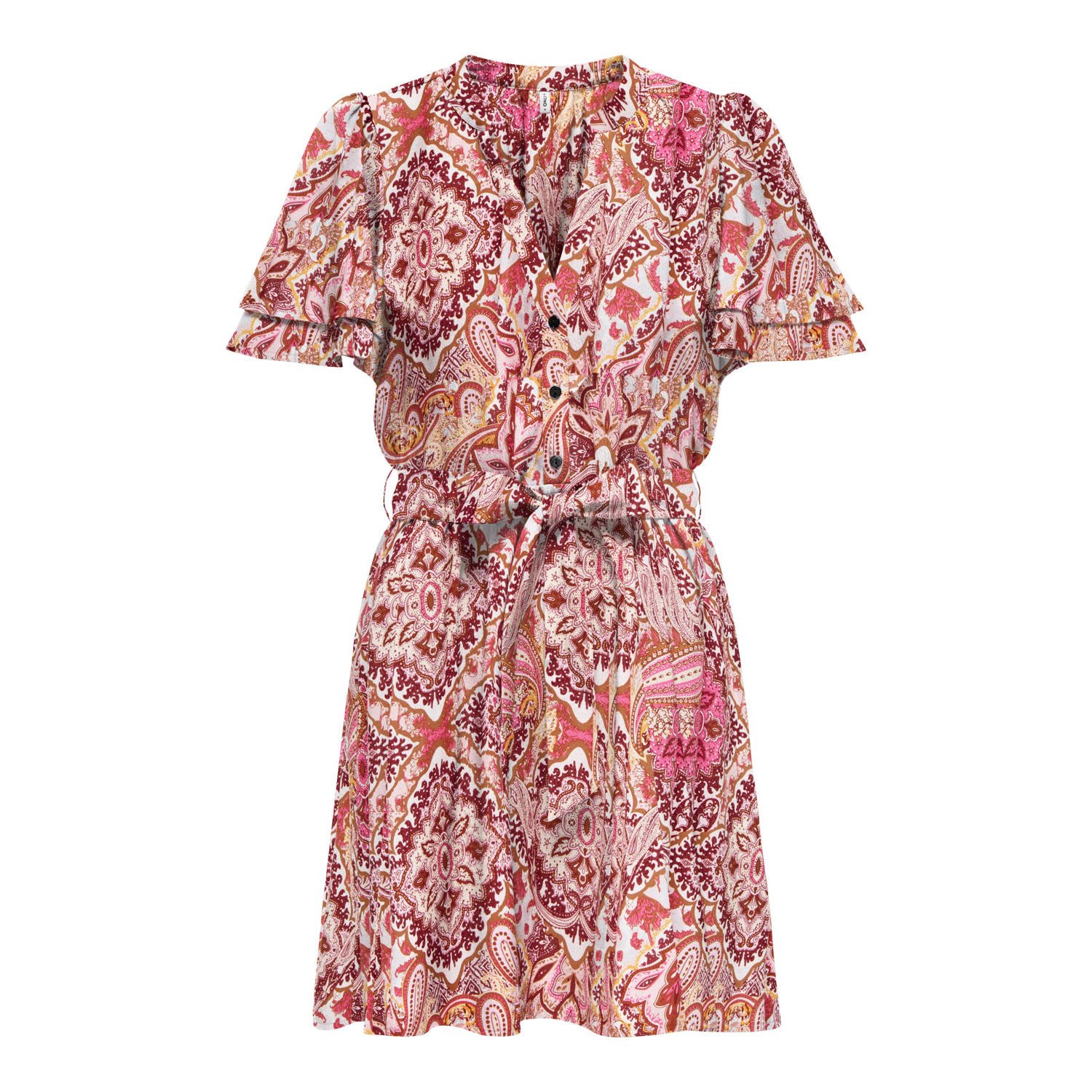 ONLY zomerjurk roze