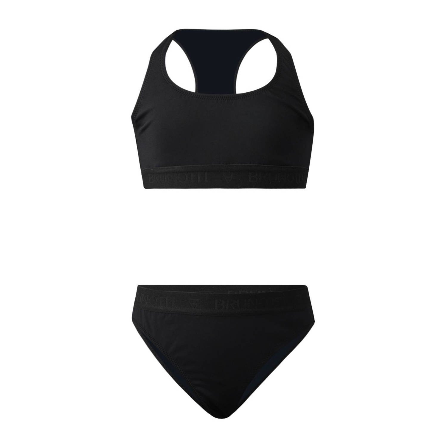Brunotti crop bikini Jazzy zwart