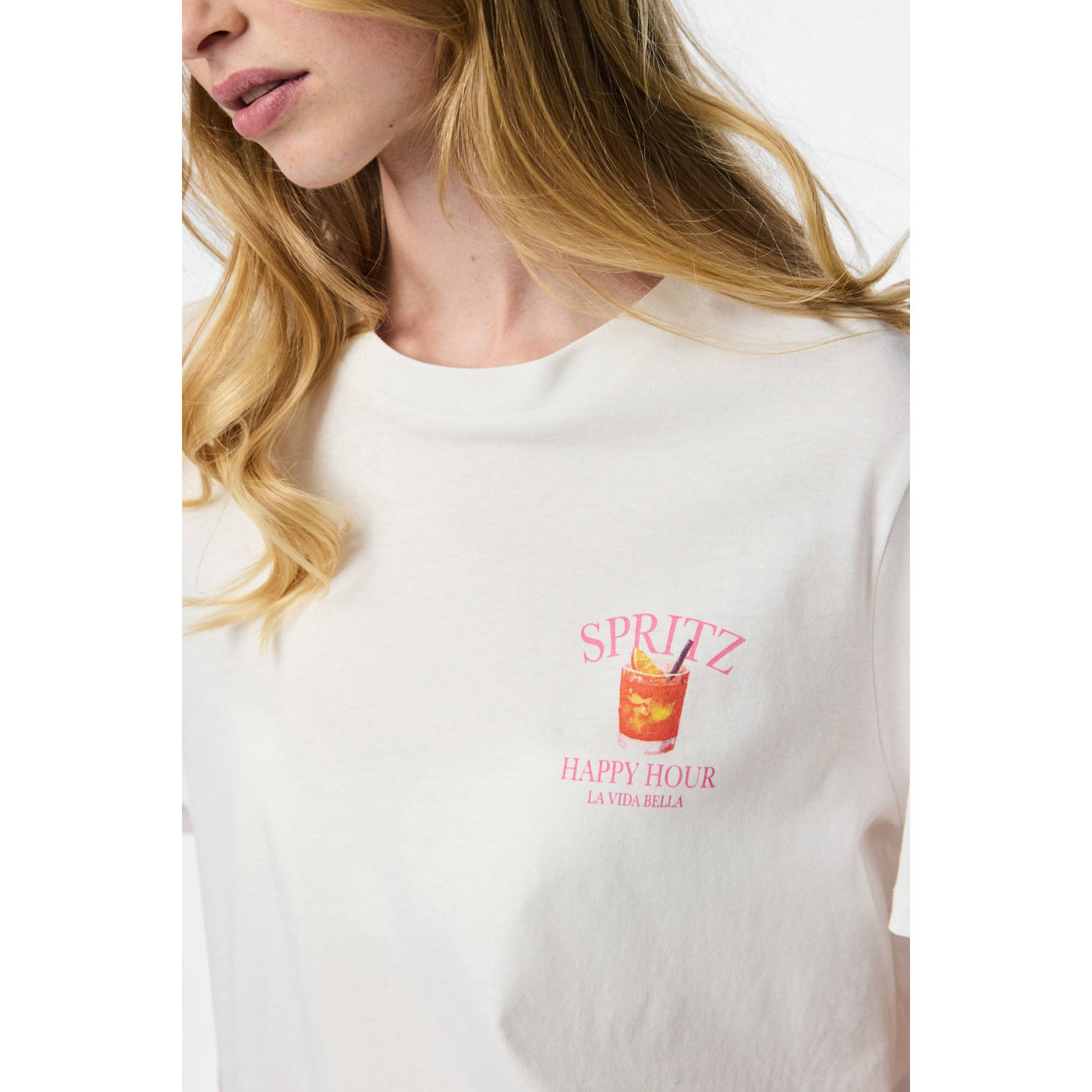 PIECES T-shirt wit