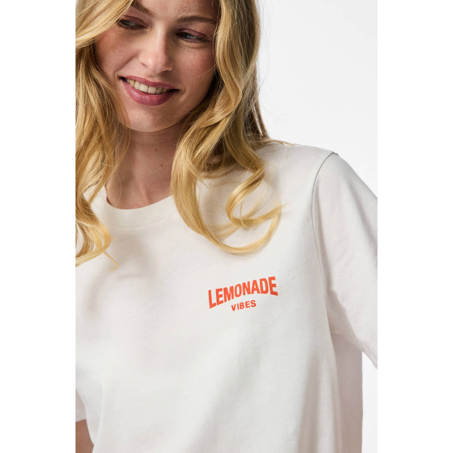 PIECES T-shirt wit