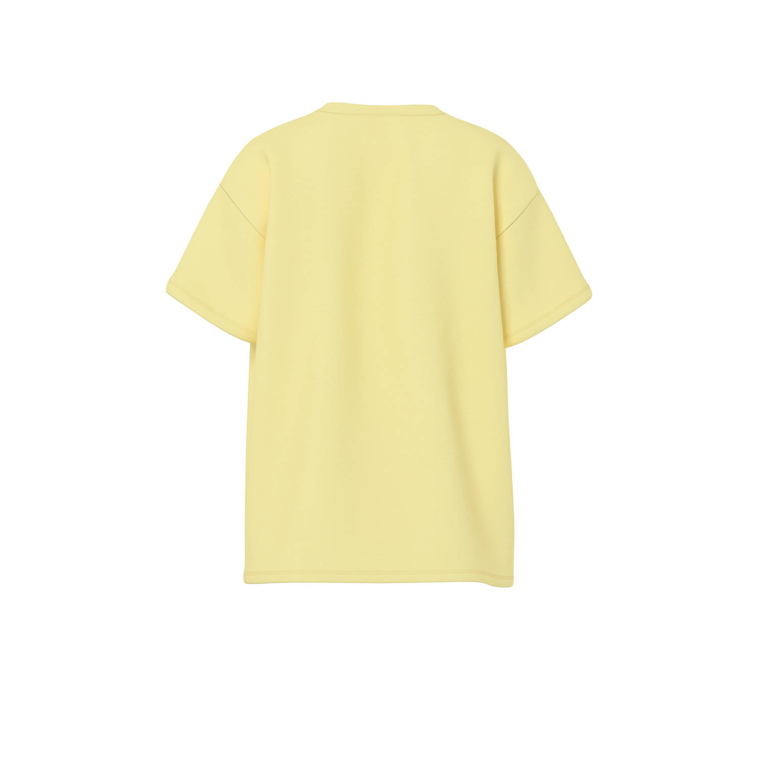 PIECES T-shirt geel