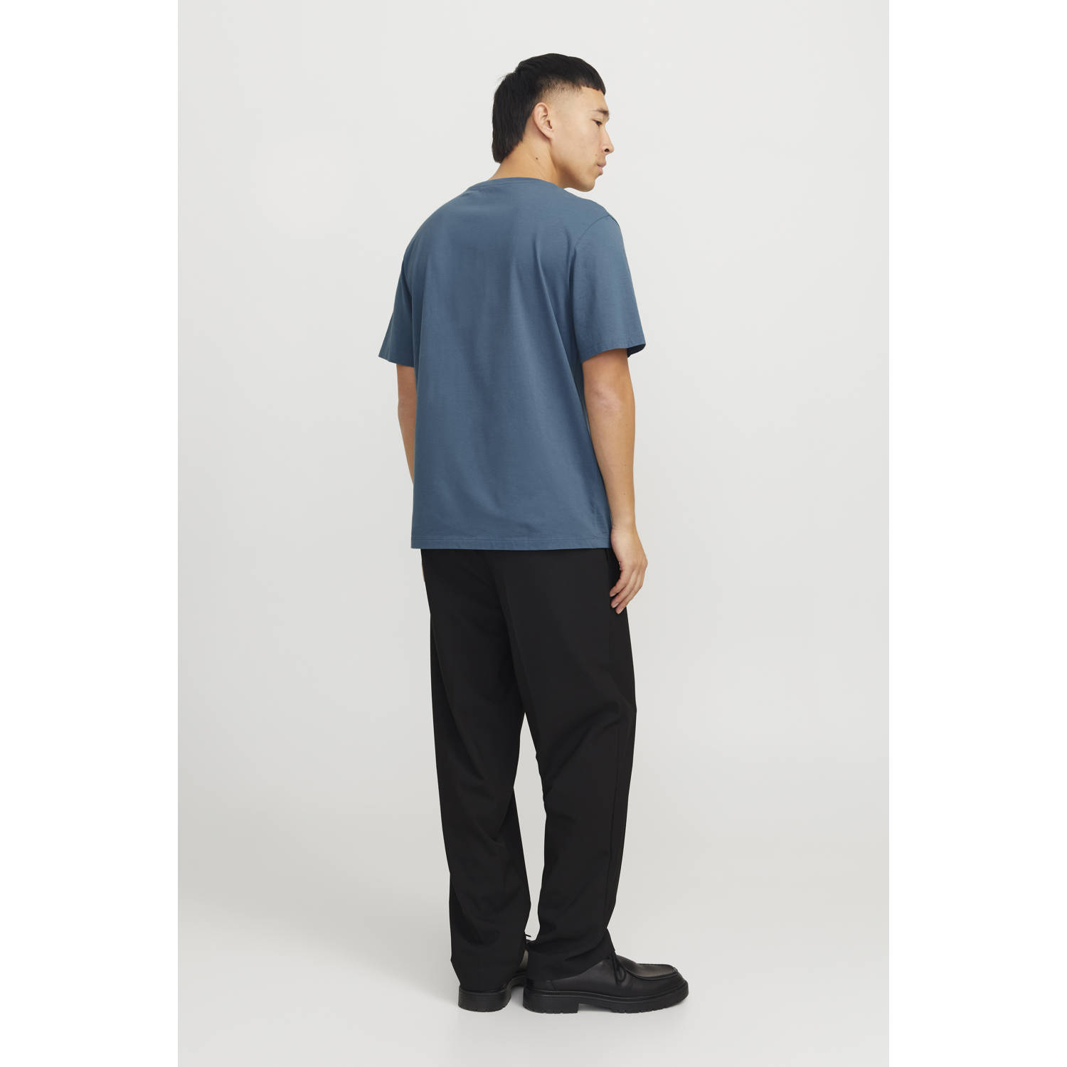 JACK & JONES ESSENTIALS regular fit T-shirt JJEORGANIC oceanview