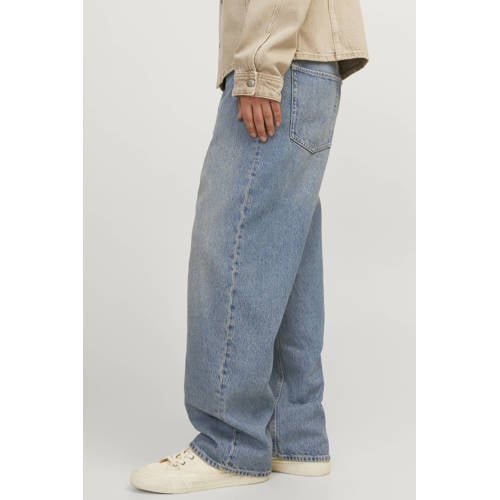 JACK & JONES JEANS INTELLIGENCE JJIALEX JJORIGINAL baggy fit jeans blue denim afbeelding