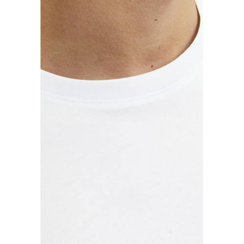 JACK & JONES ESSENTIALS regular fit T-shirt JJECORP wit afbeelding