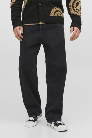 JJIALEX JJORIGINAL loose fit jeans black denim