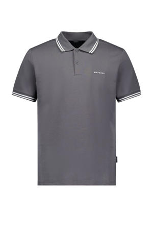 regular polo grijs