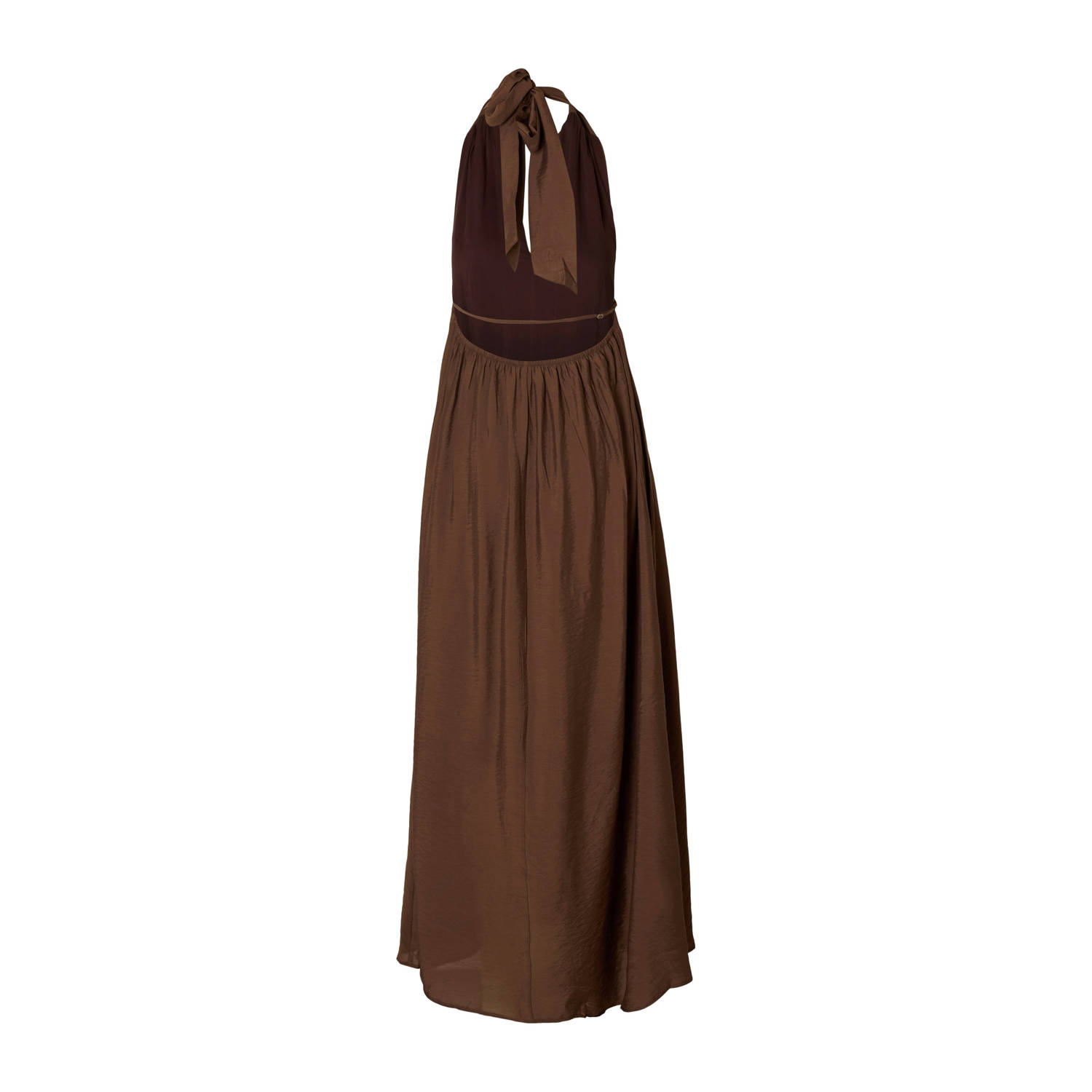 SELECTED FEMME maxi jurk bruin