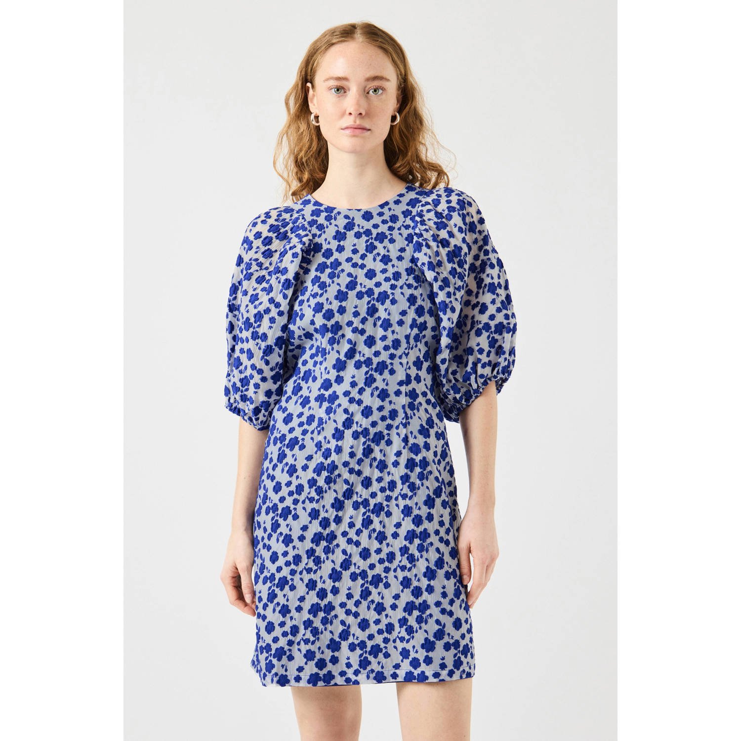 Y.A.S cocktailjurk donkerblauw