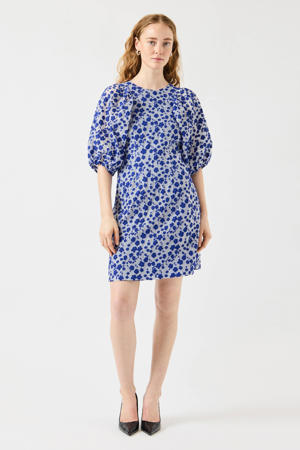 cocktailjurk donkerblauw