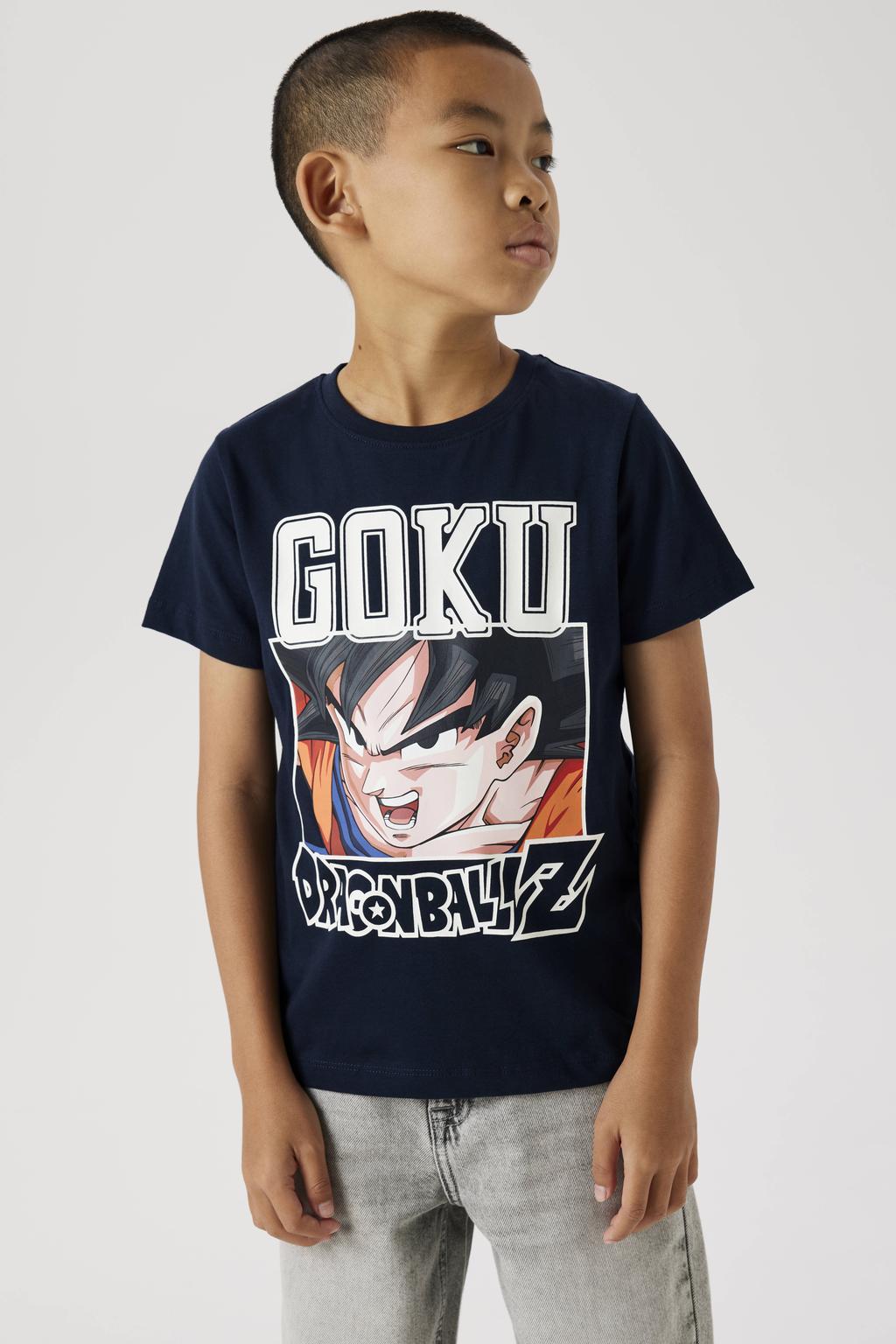 NAME IT KIDS Dragonball T-shirt donkerblauw