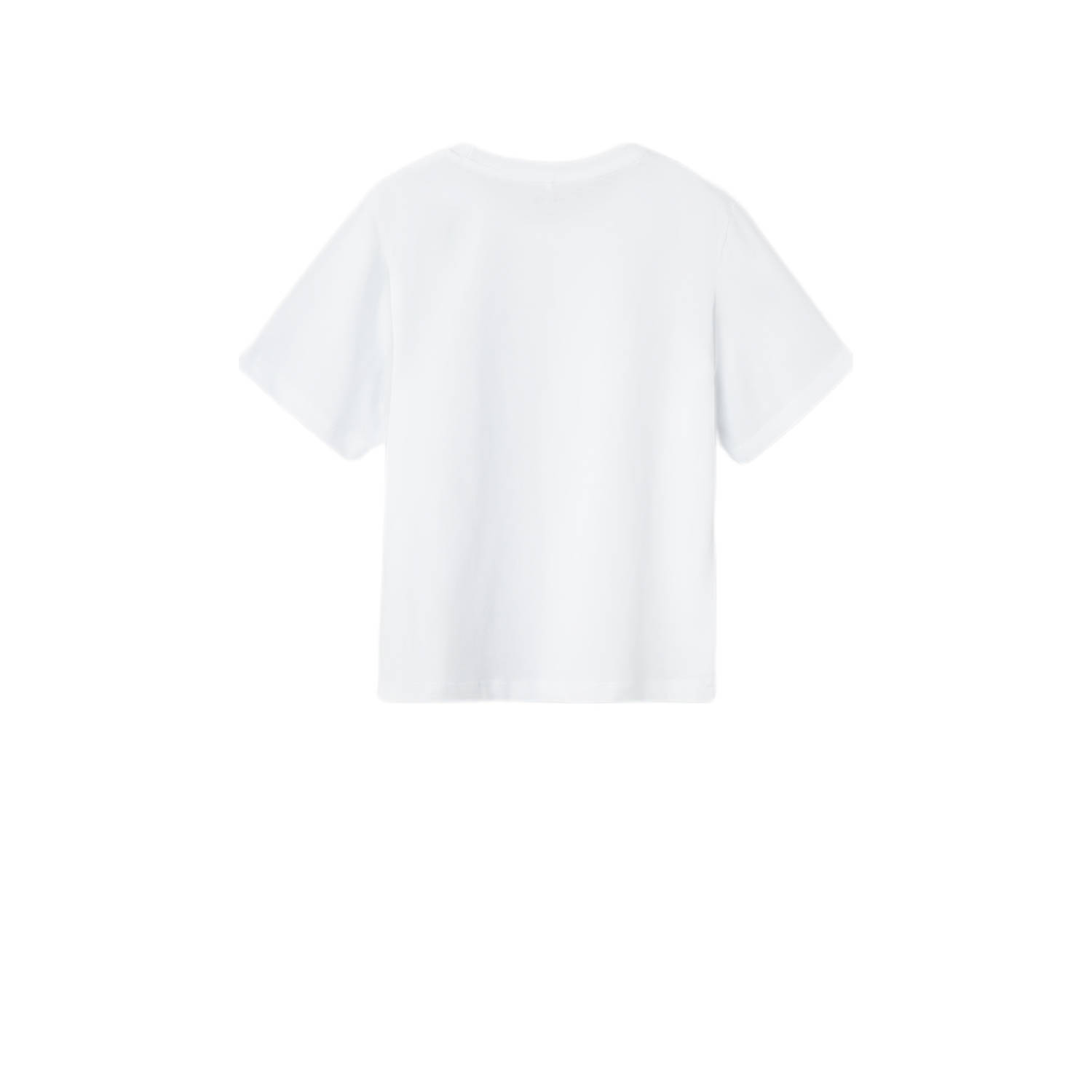 NAME IT KIDS T-shirt set van 3 donkerblauw beige wit