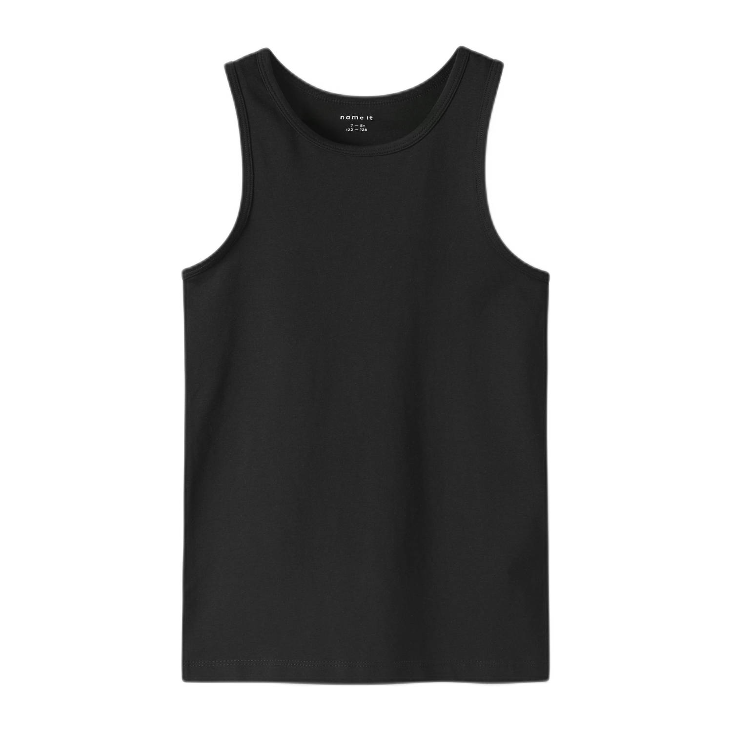 NAME IT KIDS hemd set van 4 zwart wit