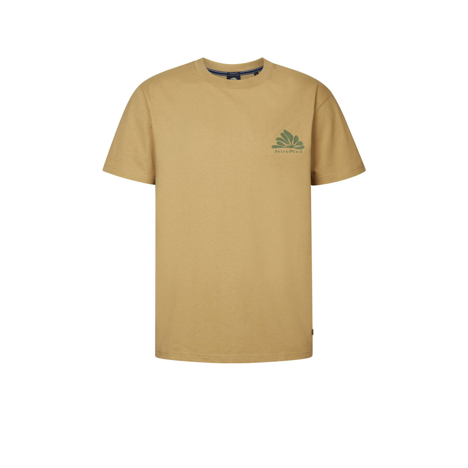 Petrol Industries T-shirt lichtbruin
