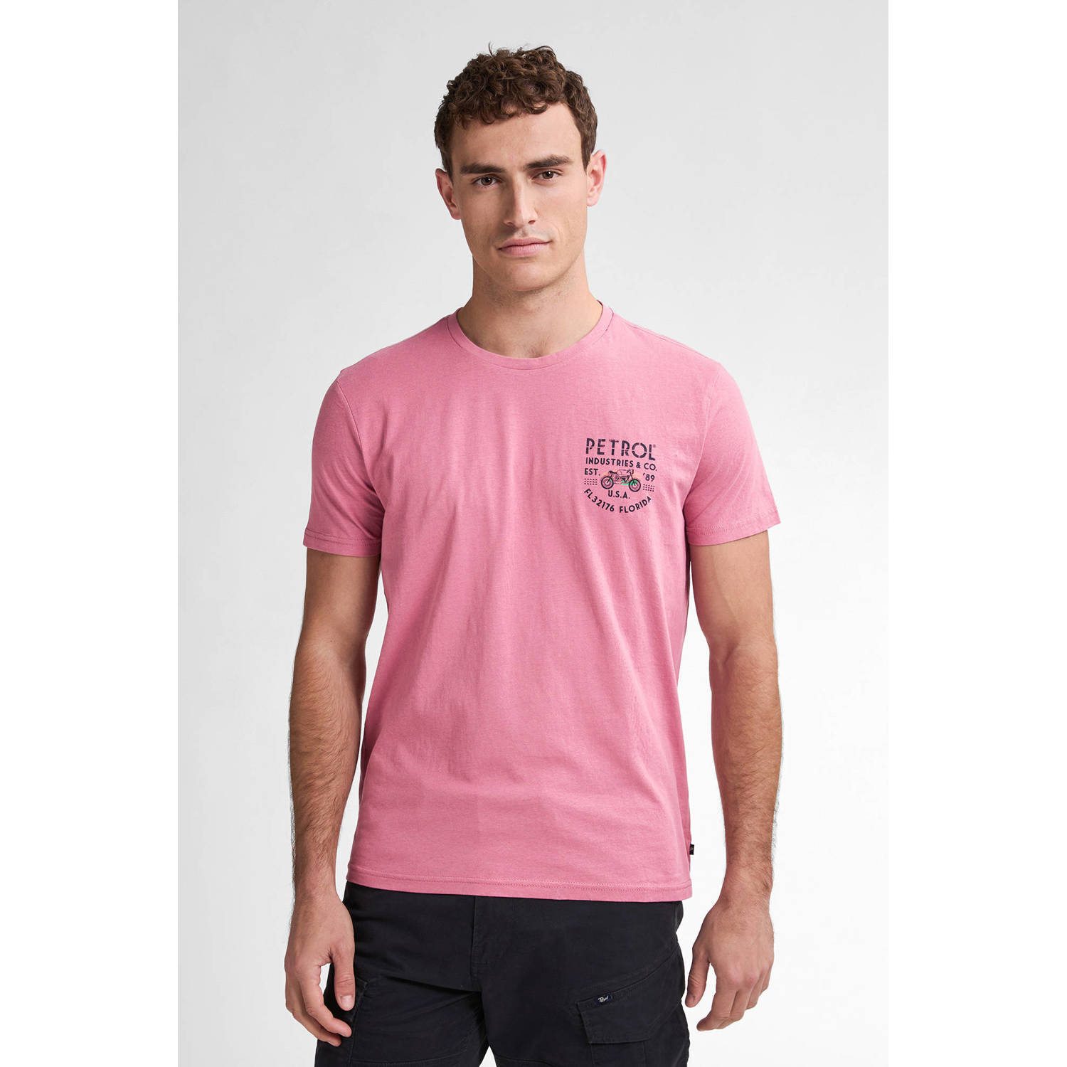 Petrol Industries T-shirt roze