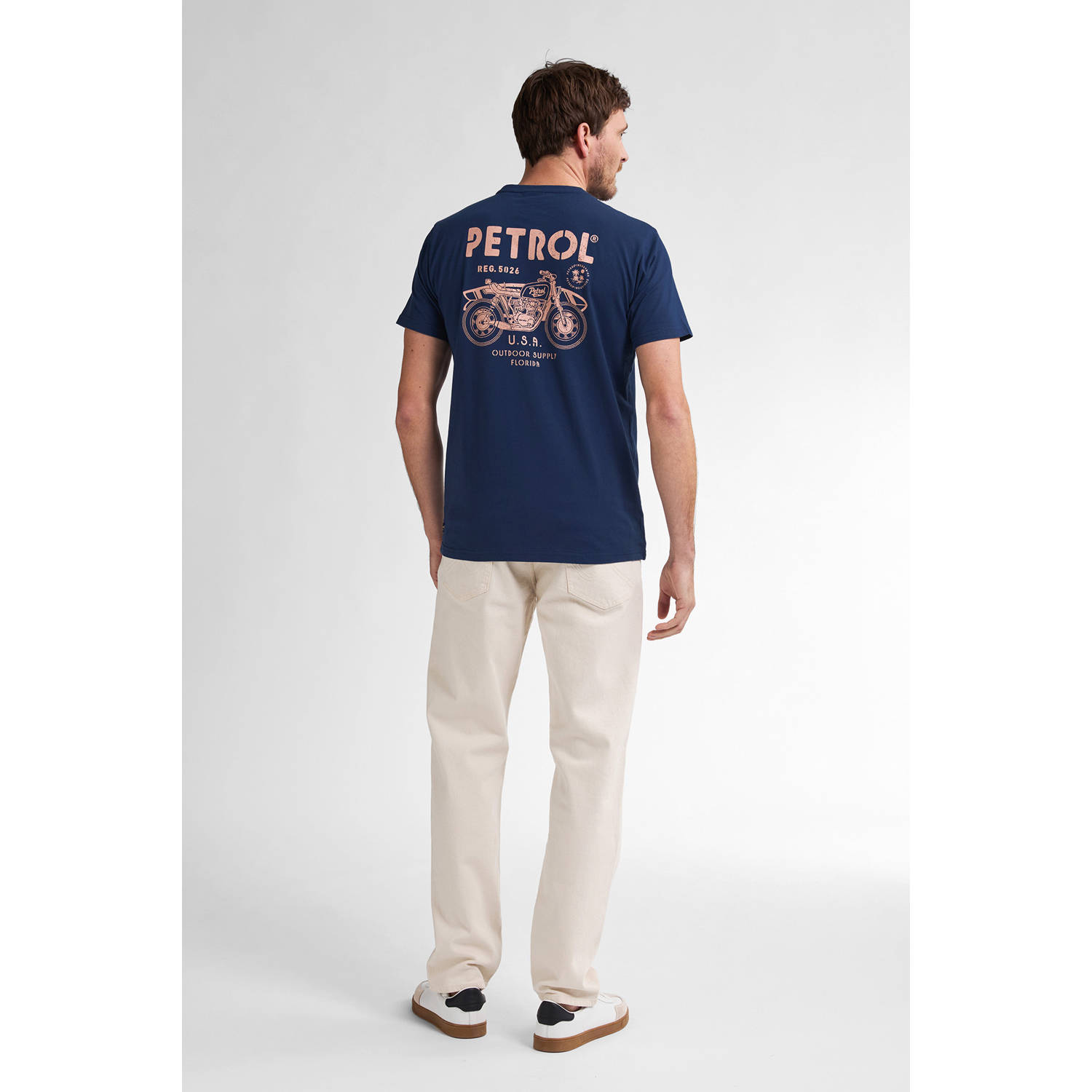 Petrol Industries T-shirt blauw