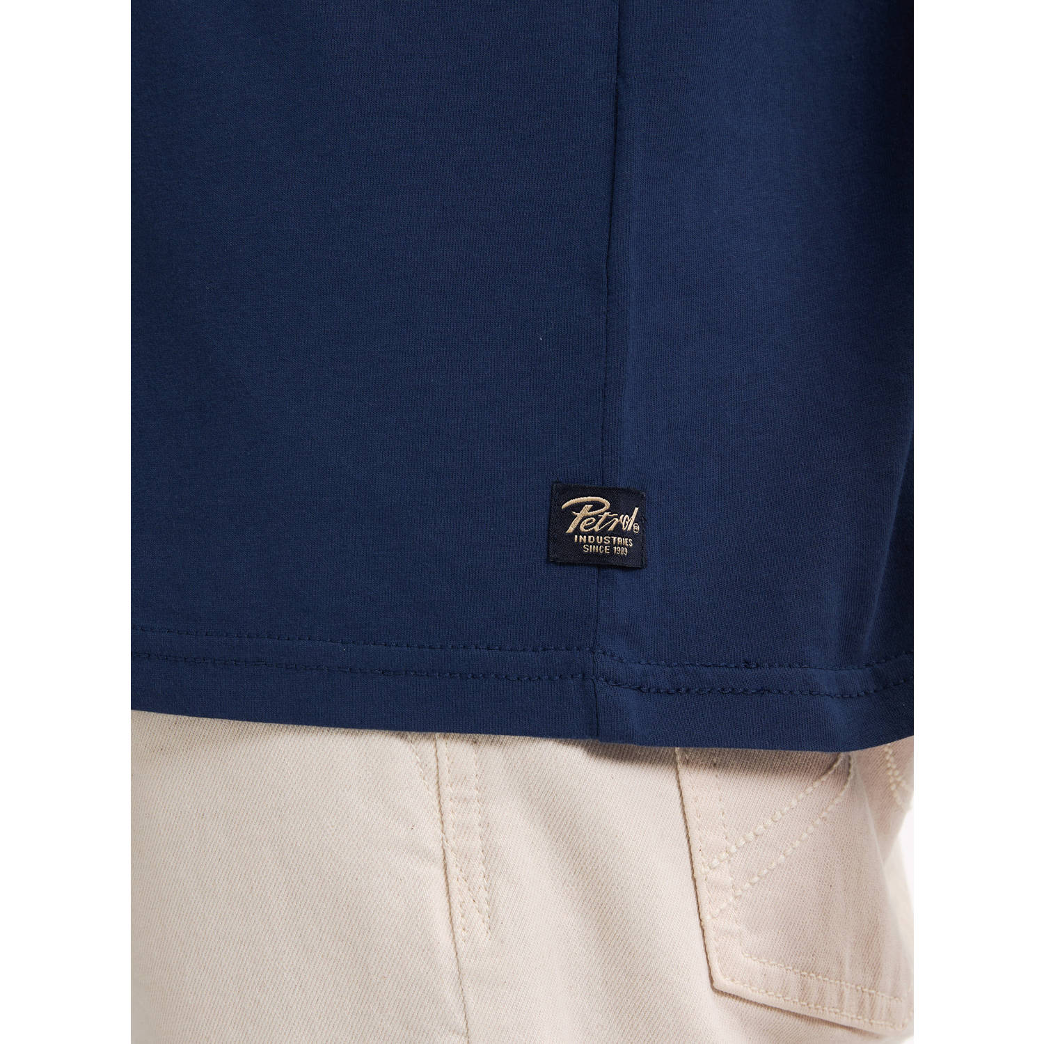 Petrol Industries T-shirt blauw