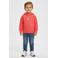 Little Cars hoodie met backprint rood