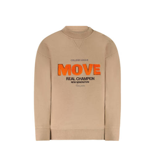 Little Cars sweater beige afbeelding