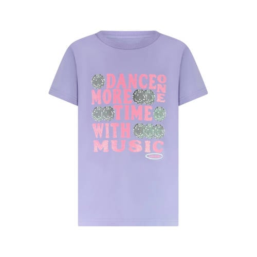 Little Cars T-shirt lila afbeelding