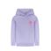 Little Cars hoodie met backprint lila